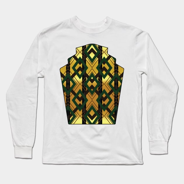 Art Deco Spectro 2 Long Sleeve T-Shirt by DesignJennifer